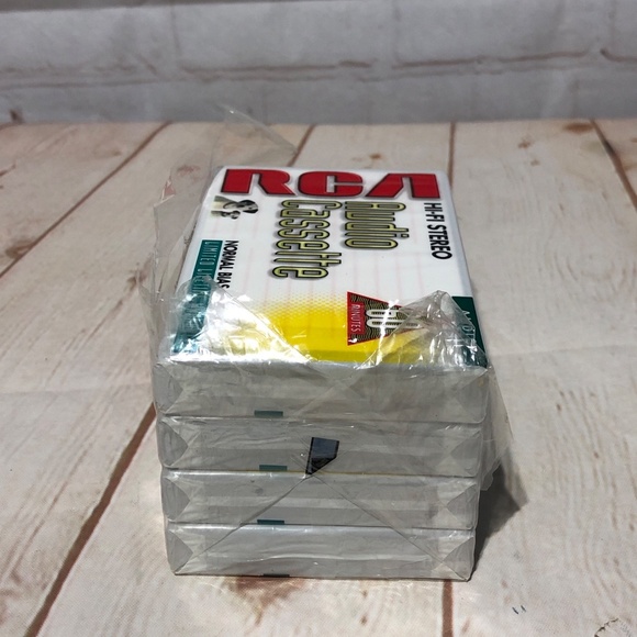 RCA Blank Audio Cassettes 60 Minutes Normal Bias Hi Fi Stereo New Sealed (4) - Picture 4 of 7